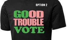 Load image into Gallery viewer, Good Trouble Go Vote Mask