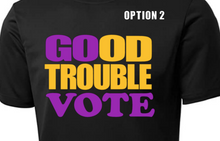 Load image into Gallery viewer, Good Trouble Go Vote Mask